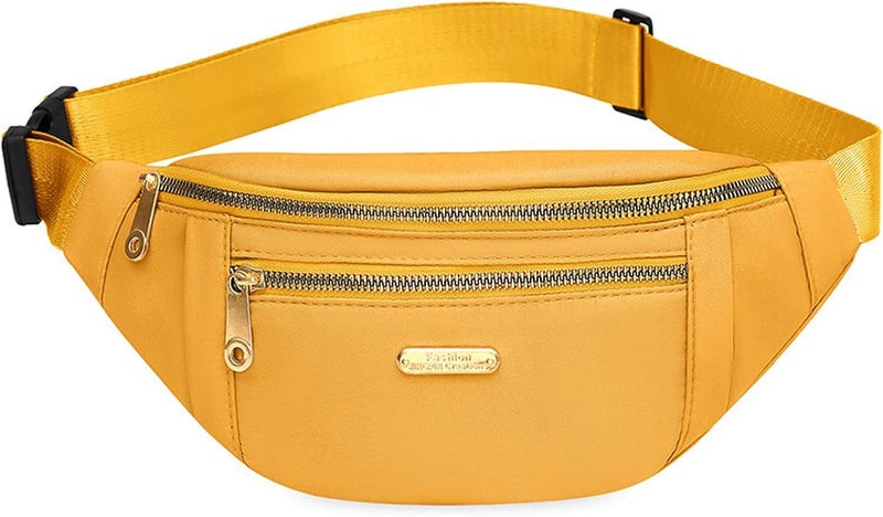 DAITET Crossbody Fanny Pack for Men&Women,Large Waist Bag & Hip Bum Bag with Adjustable Strap for Outdoors Workout Traveling Casual Running Hiking Cycling - Image 1